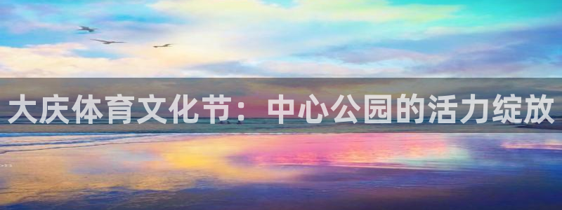 J9官网下载平台:大庆体育文化节:中心公园的活力绽放